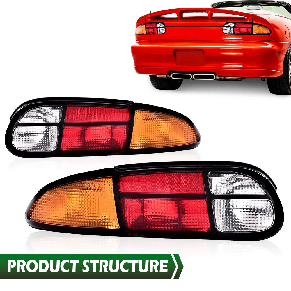 Set of 2 Tail Lights for Chevrolet Camaro (1993–2002)