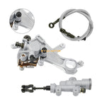 Rear Brake Master Cylinder & Caliper & Hose Kit for Honda CRF250 CRF450 (2004–2023)
