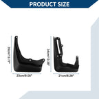 Set of 2 Mud Flaps Splash Guards for Mercedes-Benz GLE Coupe (2020–2023)