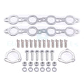 Pair Slotted 4-1 Shorty Exhaust Manifold Header + Collectors for Sonoma S15 S10