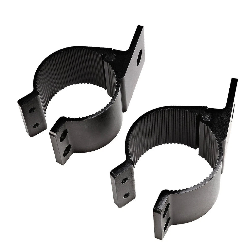 2X Fog Light Mount Clamp Bracket for Roof/Bull Bars (2" OD)