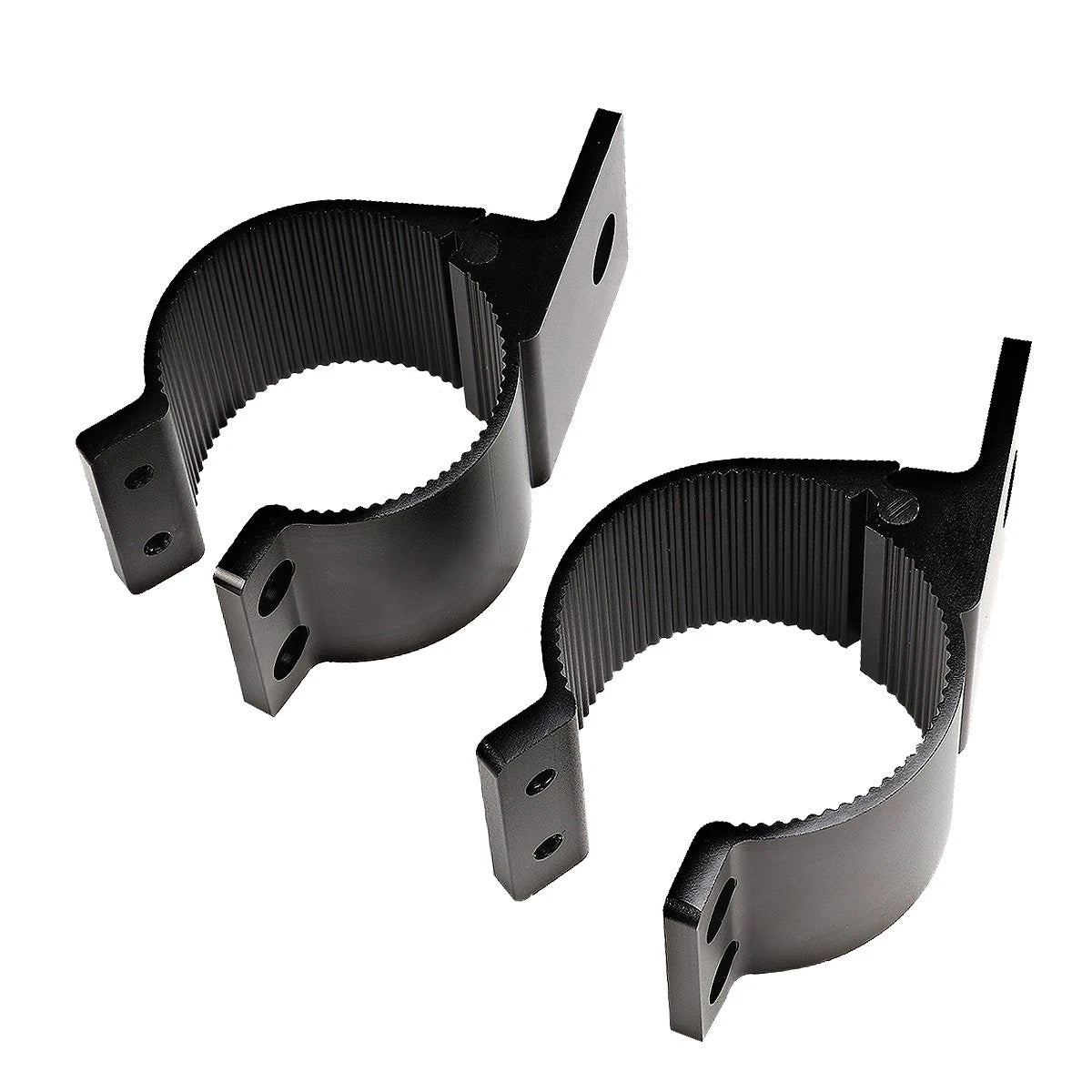 2X Fog Light Mount Clamp Bracket for Roof/Bull Bars (2" OD)