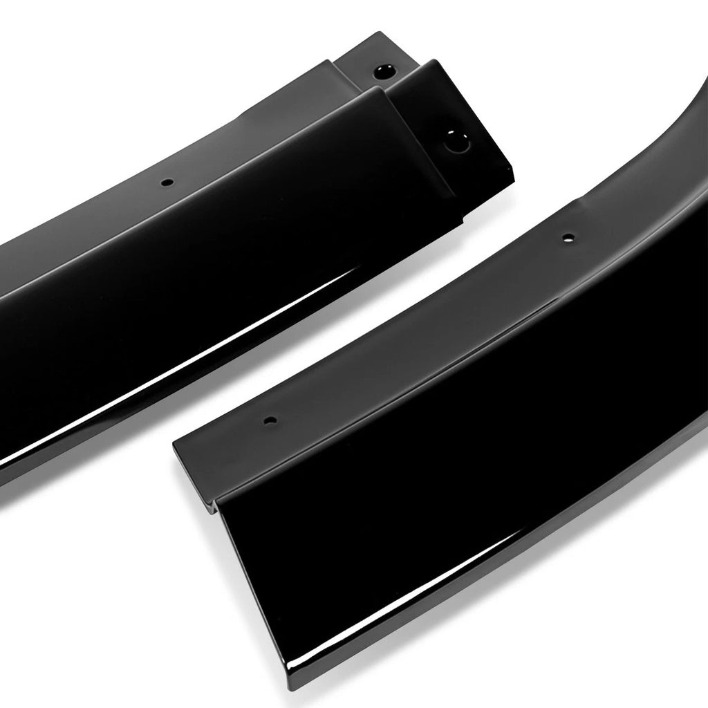 3Pc Front Bumper Lip Splitter Spoiler for Dodge Challenger (2015–2021)