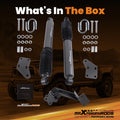 Dual Steering Stabilizers Kit for Ram 2500 3500 (2014–2026) 4WD 2.5" Lift