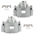 Set of 2 Front Brake Calipers for Buick Allure, Lacrosse (2005–2009)