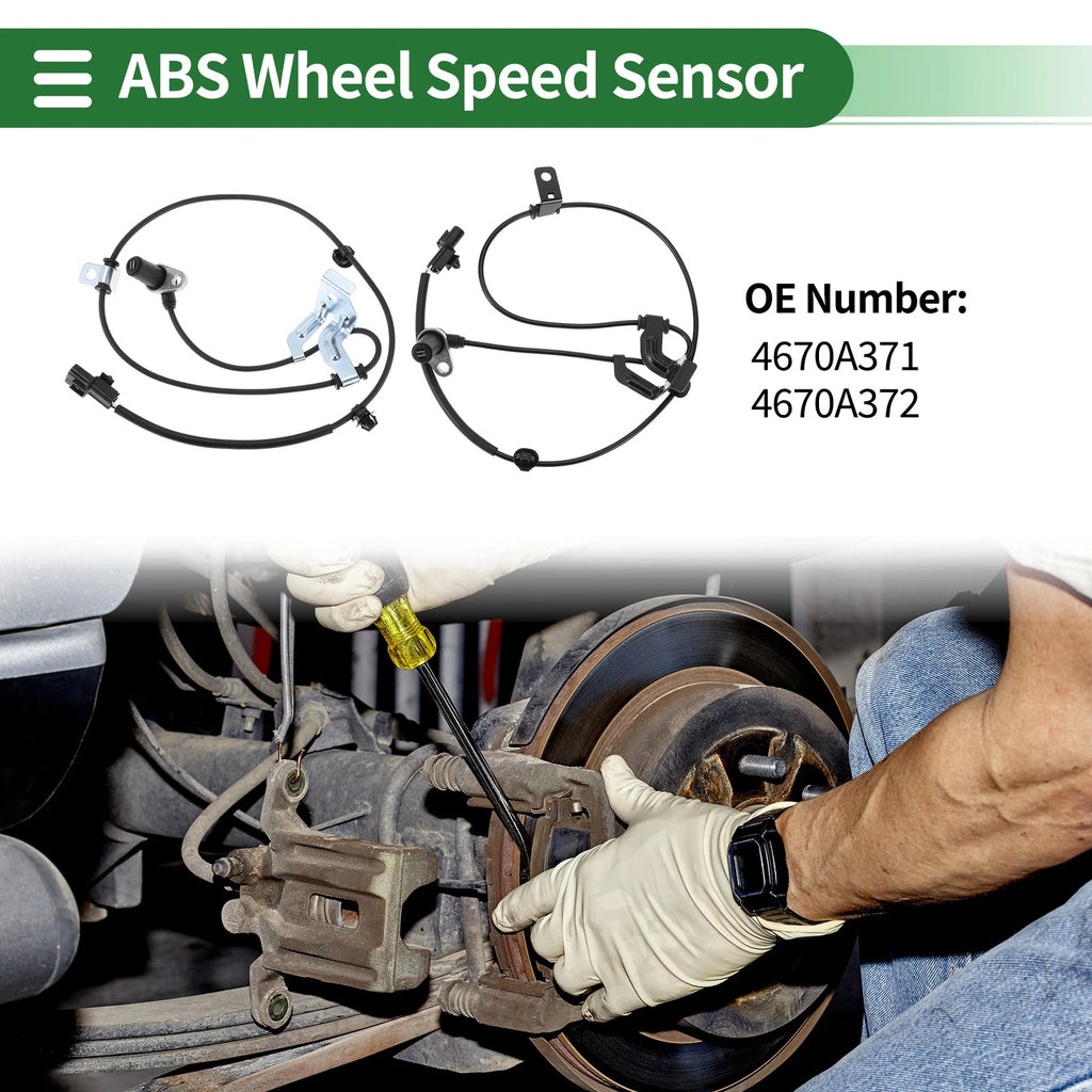 ABS Wheel Speed Sensor Kit No.4670A371 for Mitsubishi Galant (1994–2002)