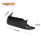 Black Rear Left Bumper End for Ford F450 F550 SD (2008–2016) W/ Park