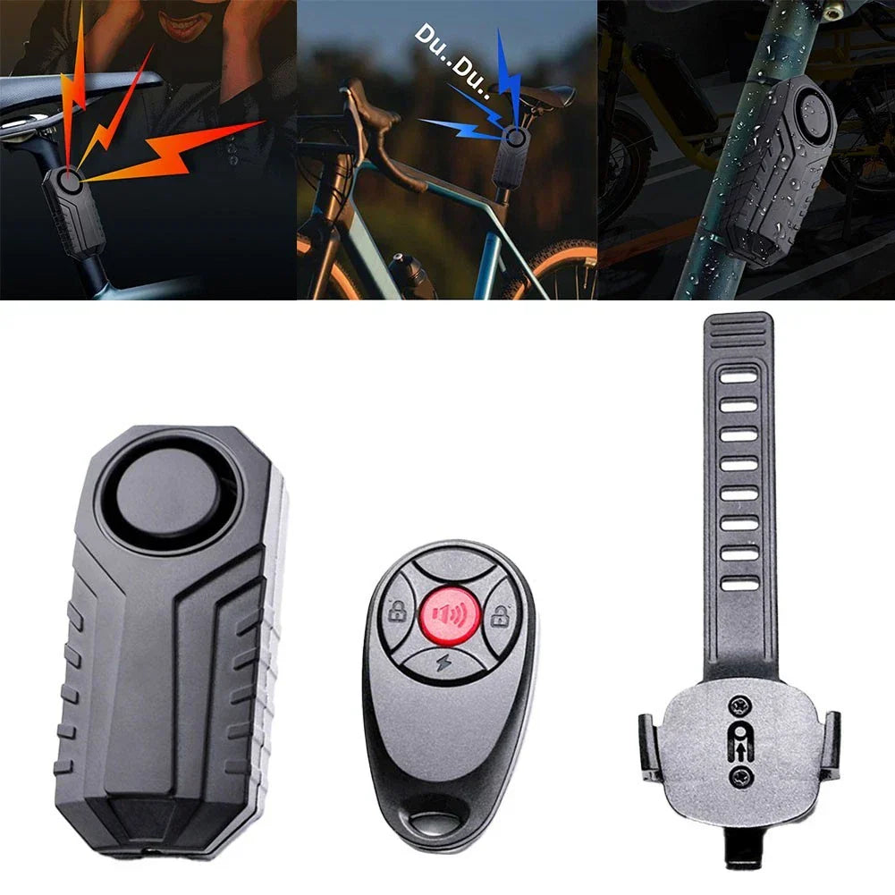 Alarm Vibration Detection Motorcycle Alarm with Remote Control Security