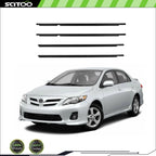 Window Scraper Seal Belt Weatherstrip for Toyota Corolla (2009–2012)