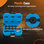 Anti-Theft Screw Remover Wheel Locking Nut Key Kit for Mercedes Benz