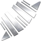Polished Pillar Post Trim Kit for Toyota Corolla Sedan (2020–2022)
