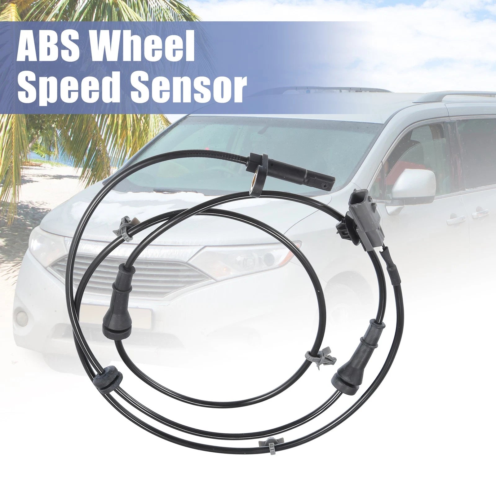 ABS Wheel Speed Sensor Set of 2 for Nissan Juke (2011–2019) No. 479101KA0A
