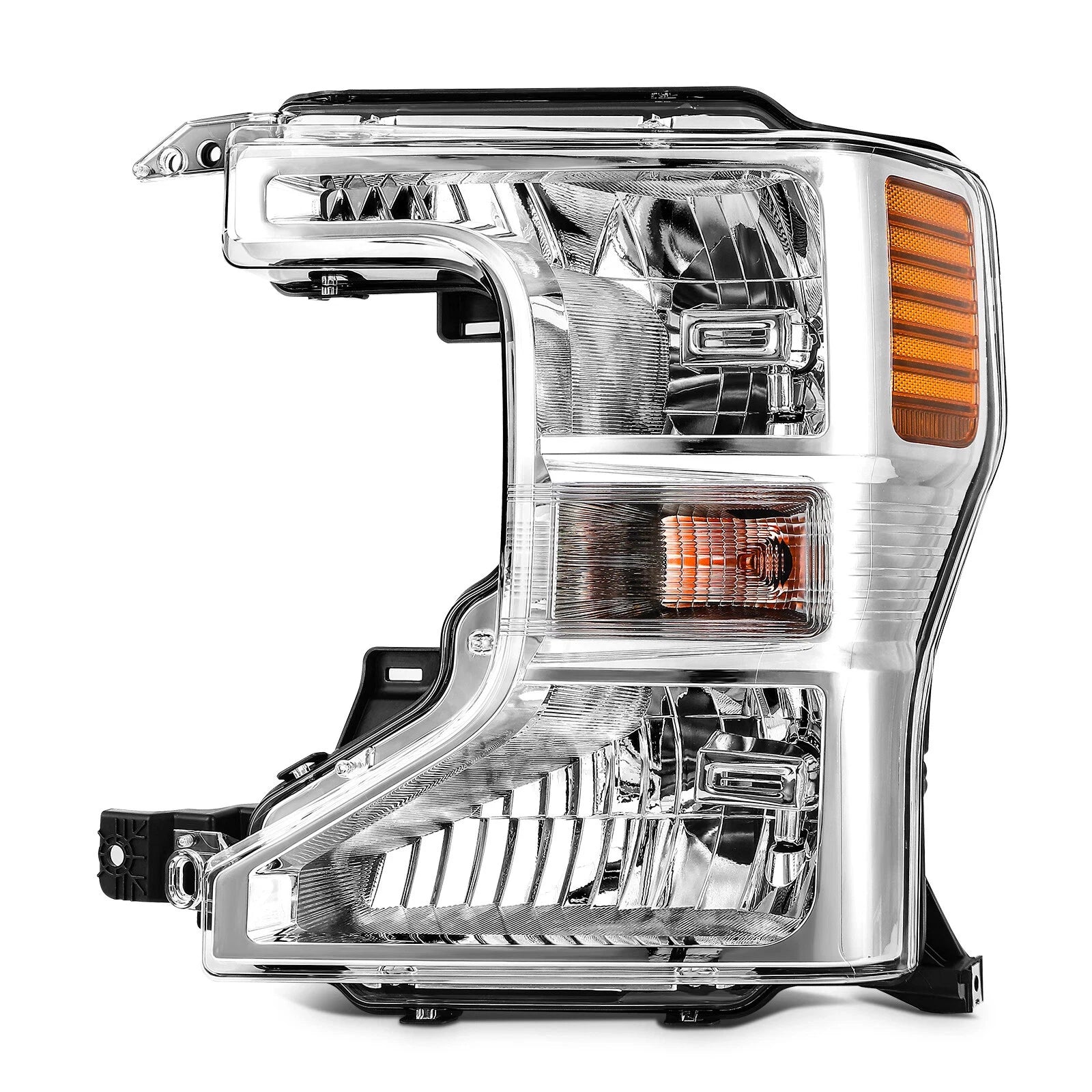 Halogen Headlight Left Driver Side for Ford F-250 F-350 Super Duty (2020–2022)