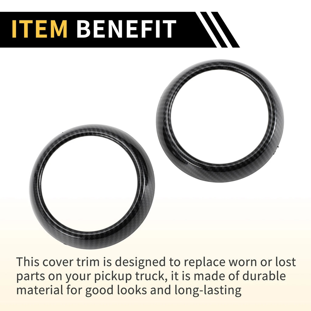 Air Vent AC Outlet Cover Trim for Chevy Colorado (2023–2024) Carbon Fiber