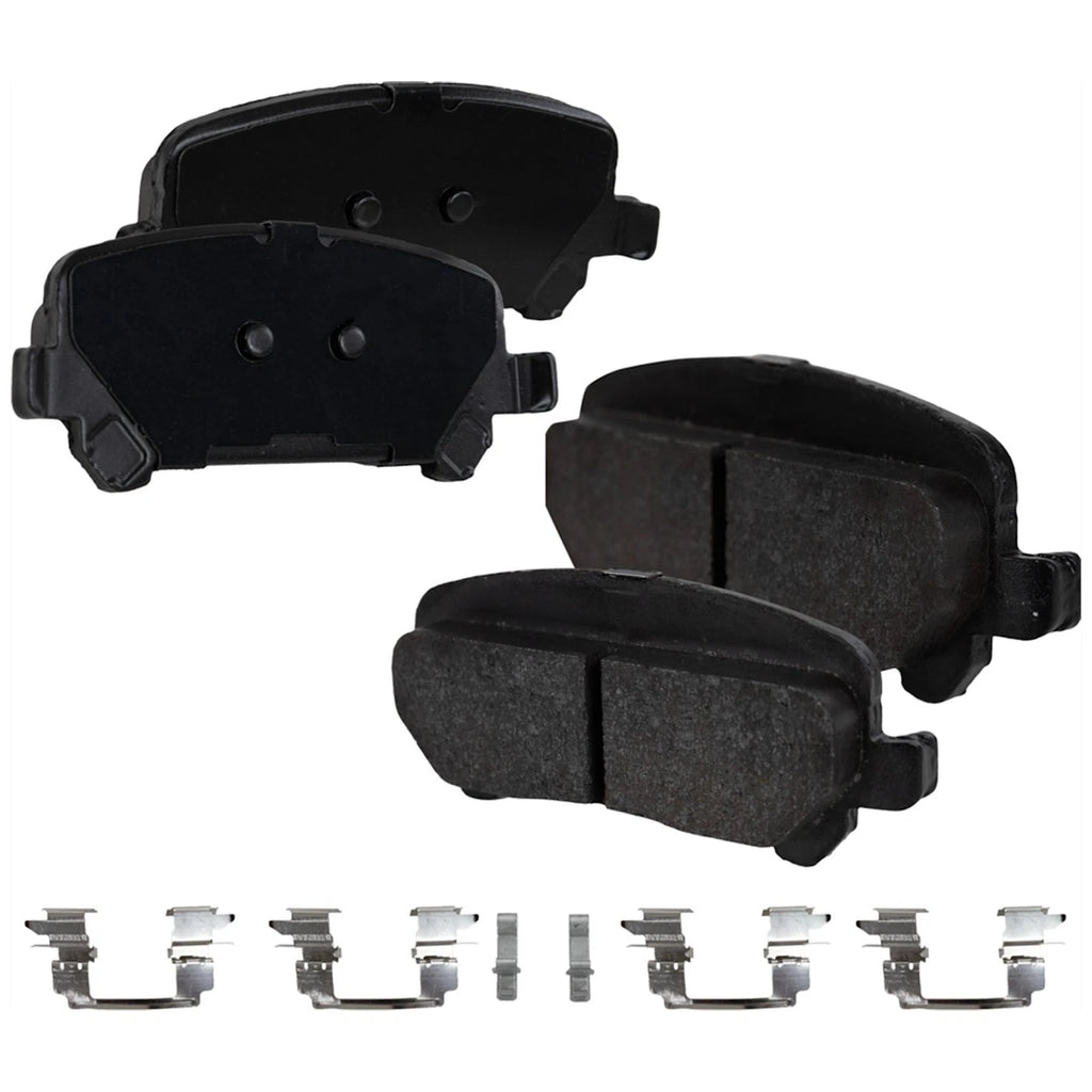 Brake Disc Rotors and Pads Kit for Chevy Colorado Canyon