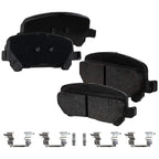 Brake Disc Rotors and Pads Kit for Chevy Colorado Canyon