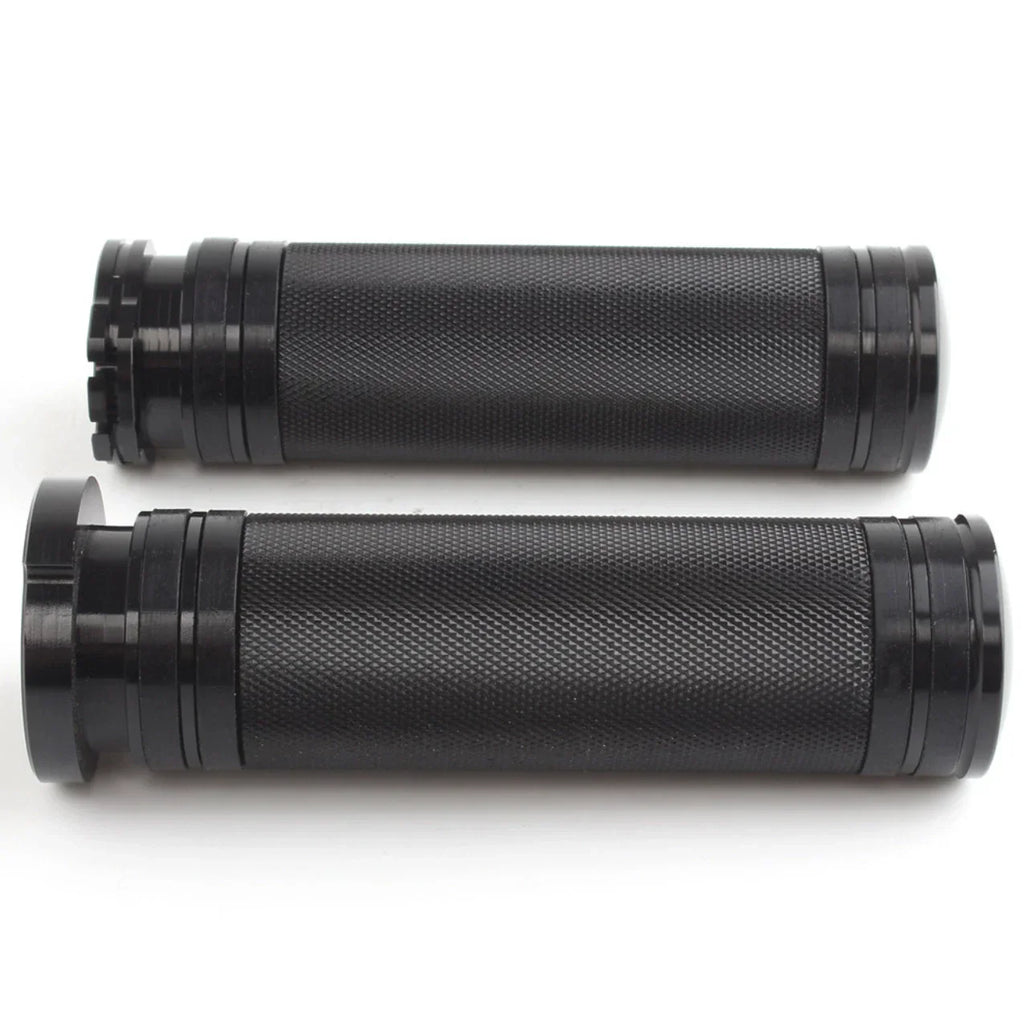 CNC 1" (25mm) Handlebar Grips for Harley Touring, Sportster, Dyna