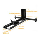 Adjustable Motorcycle Wheel Chock for Upright Support (15"-22" Wheel)