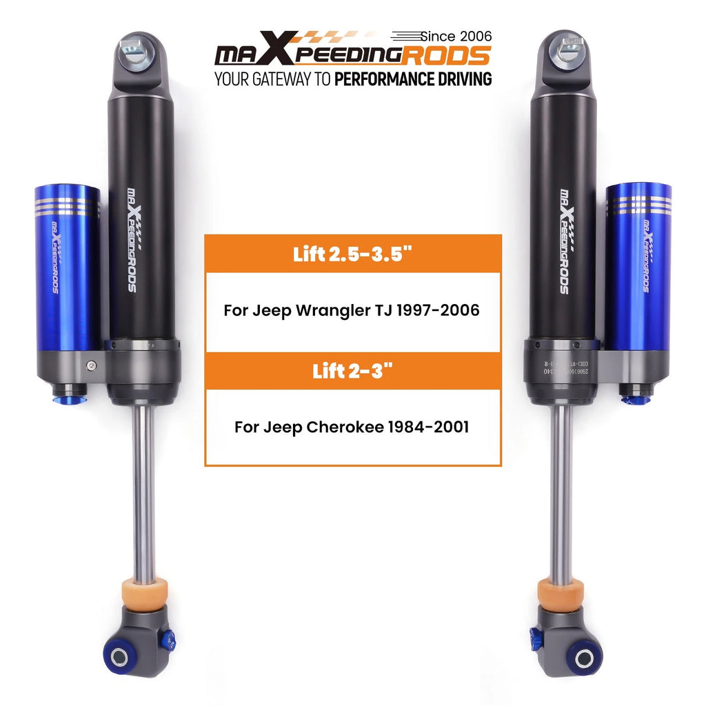 MaXpeedingrods Rear Shock with Remote Reservoir for Jeep Wrangler TJ (1997–2006)