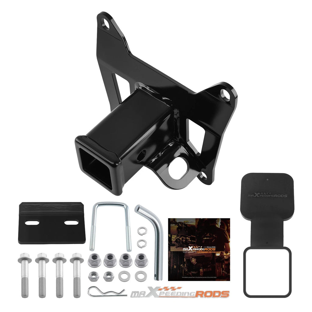 Trailer Hitch Steel Mounting Plate 2" for Honda Talon 1000R 1000X (2019–2024)