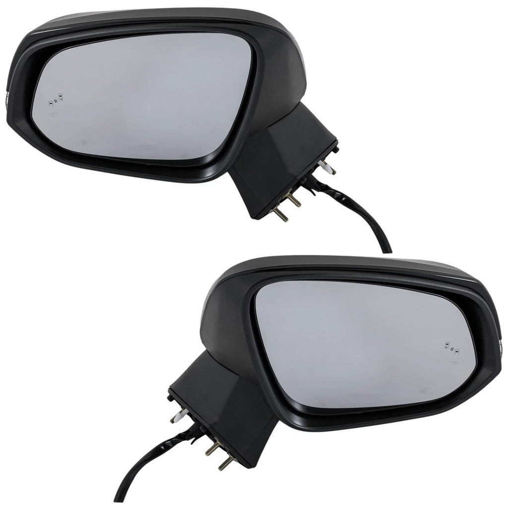 Set of 2 Heated Mirrors for Toyota RAV4