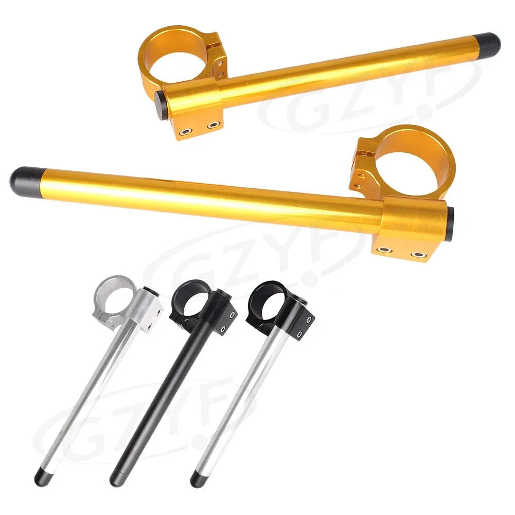 53mm Clip On Handlebar Fork Tubes for Universal Moto (Various Years)