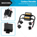 2X H4 LED Headlight Canbus Decoder Resistor for Suitable (2002–2019)