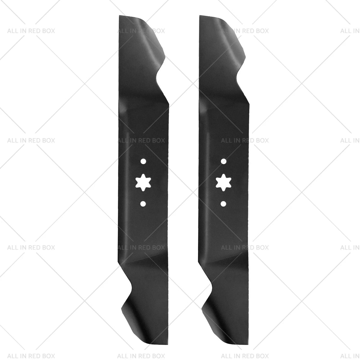 2X Blades for MTD Ride On Mowers 38" 6 Point (742-0654)
