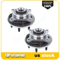 2X Front Wheel Hub & Bearing Assembly for Ford F150, Expedition, Lincoln Navigator
