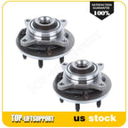 2X Front Wheel Hub & Bearing Assembly for Ford F150, Expedition, Lincoln Navigator