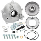 Rear Brake Drum Hub Plate Cover & Seals for Honda TRX250 (2001–2014)