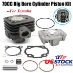 70CC Big Bore Cylinder Piston Kit for Yamaha JOG Vino Zuma (50cc)
