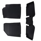 All Weather Carpet Floor Mats for Jeep Cherokee (2015–2023) TPE Rubber
