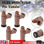 Set of 4 Fuel Injectors for Yamaha PWC FX SX AR VX (212, 232, 1000, 1100)