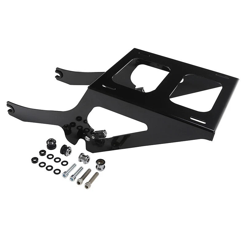 Black Mounting Rack for Harley Deluxe Heritage Classic FLHCS (2018–2025)