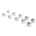 CNC Inner 9mm Motor Bolt Topper Caps Cover for Harley (Chrome)