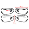 8Pcs Carbon Fiber Interior Door Handle Bowl Trim for Honda Civic (2006–2011)