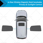 2X Rear Window Magnetic Mesh Sunshades for Kia Sportage (2021–2024)