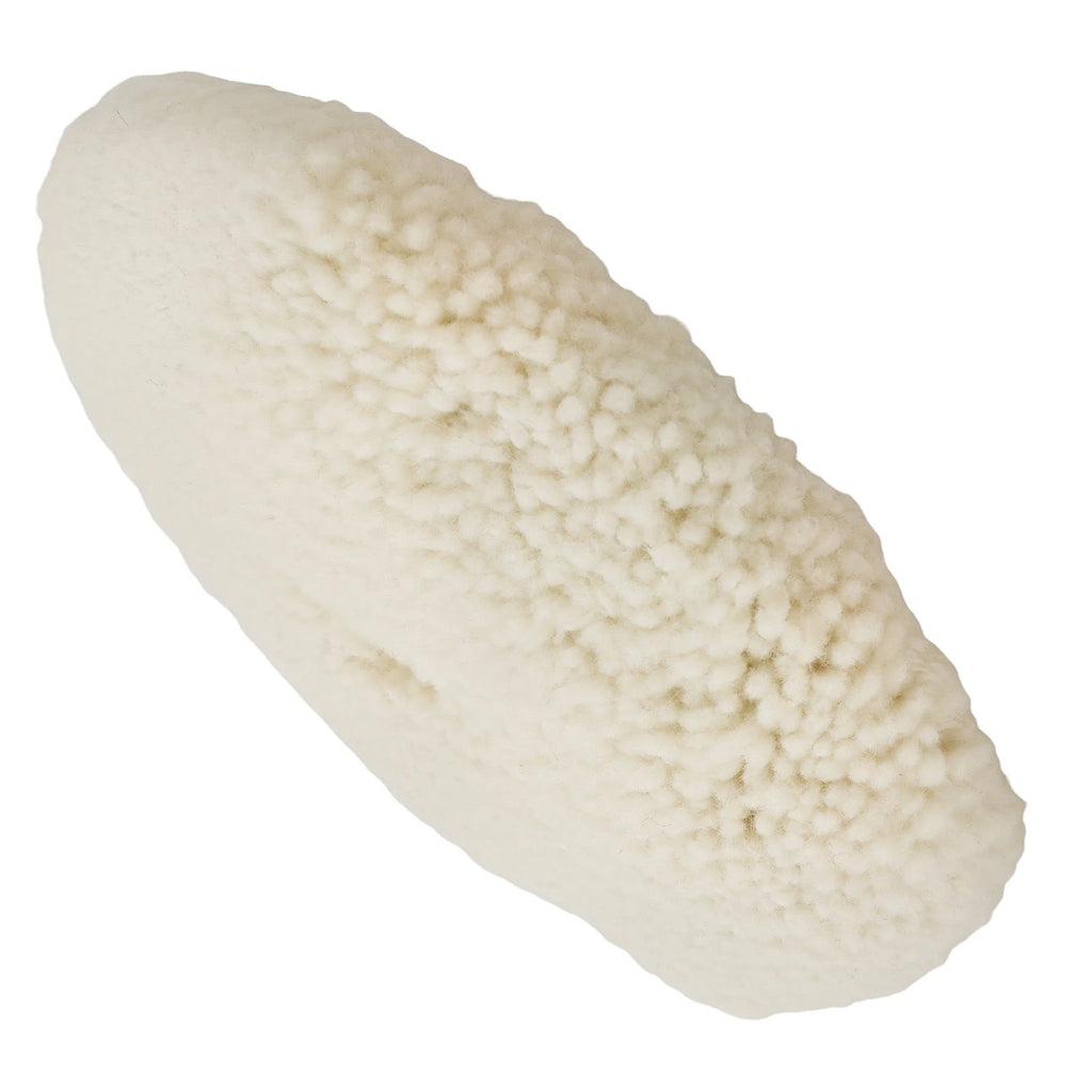 7 Inch Hook Loop Wool Polishing Bonnet Pad for Compound Buffer