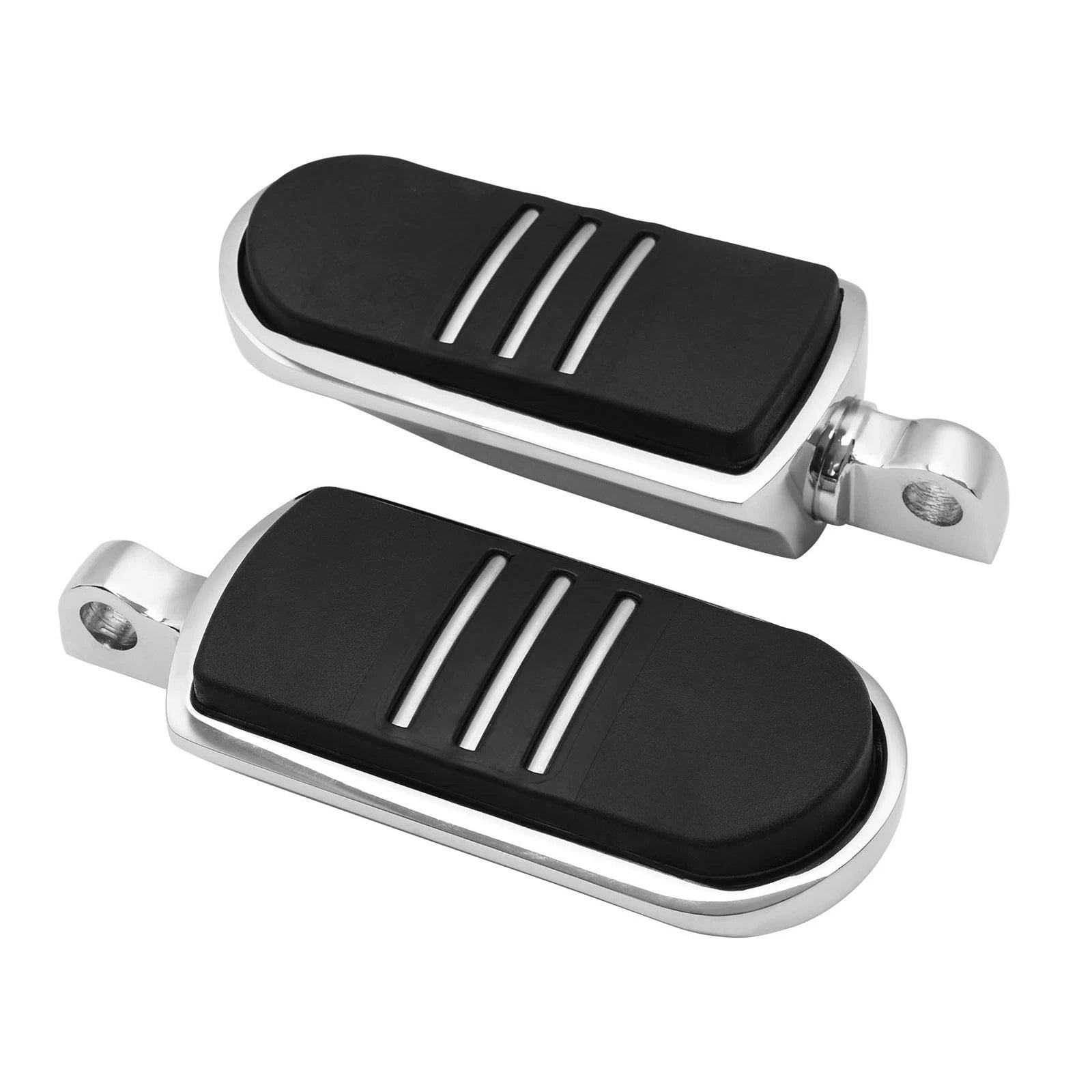 Chrome Male Mount Highway Foot Pegs for Harley Dyna (2006–2023)