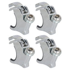 Set of 4 Windshield Clamps for Dyna FXDB (2002–2016) 49mm