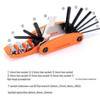 Bicycle Maintenance Kit with Patch Tools and Lightweight Design