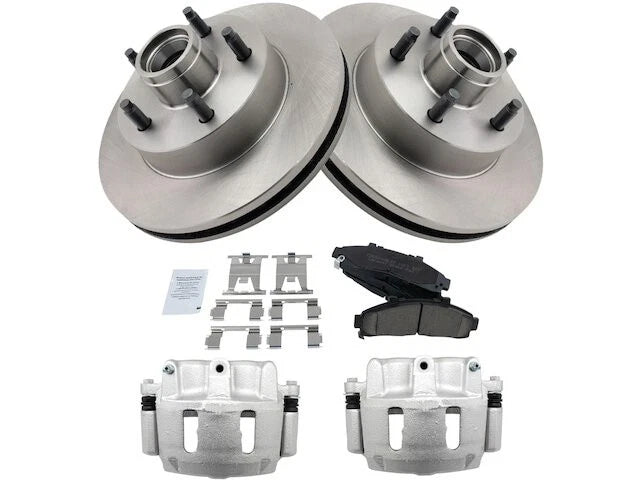 Front Brake Pad Rotor Caliper Set for Mazda B2300 (2001–2002) KC486CQ