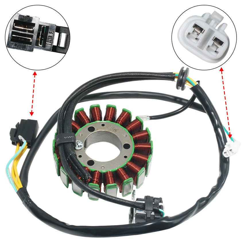 Stator Coil for Kawasaki KLX250SR KLX300R (1993–1998) 21003-1275 21003-1254