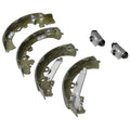 2 x Rear Brake Shoes & Wheel Cylinders for Toyota Hilux GGN25 KUN26 (2005–2016)
