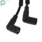 2X Ignition Coil Spark Plug Cap & Wire for Polaris Ranger 700 (2005-2009)