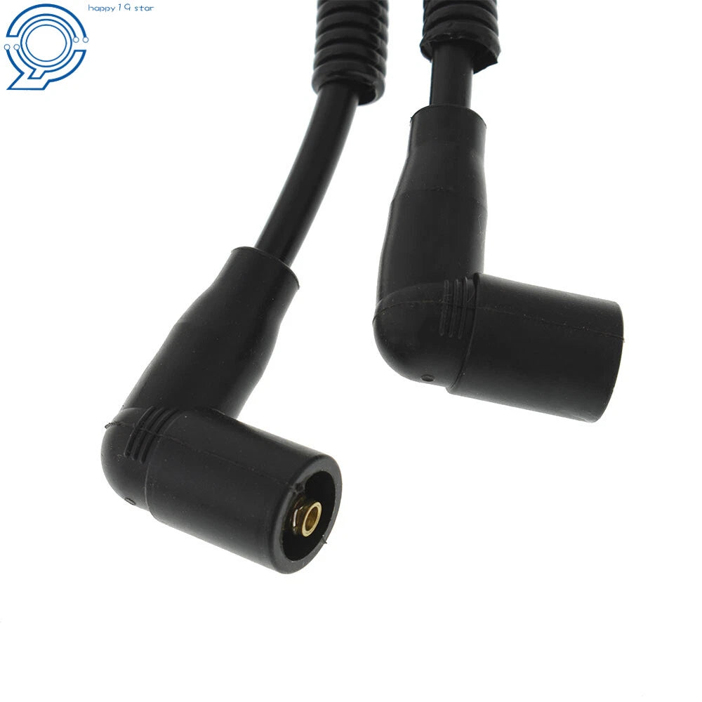 2X Ignition Coil Spark Plug Cap & Wire for Polaris Ranger 700 (2005-2009)