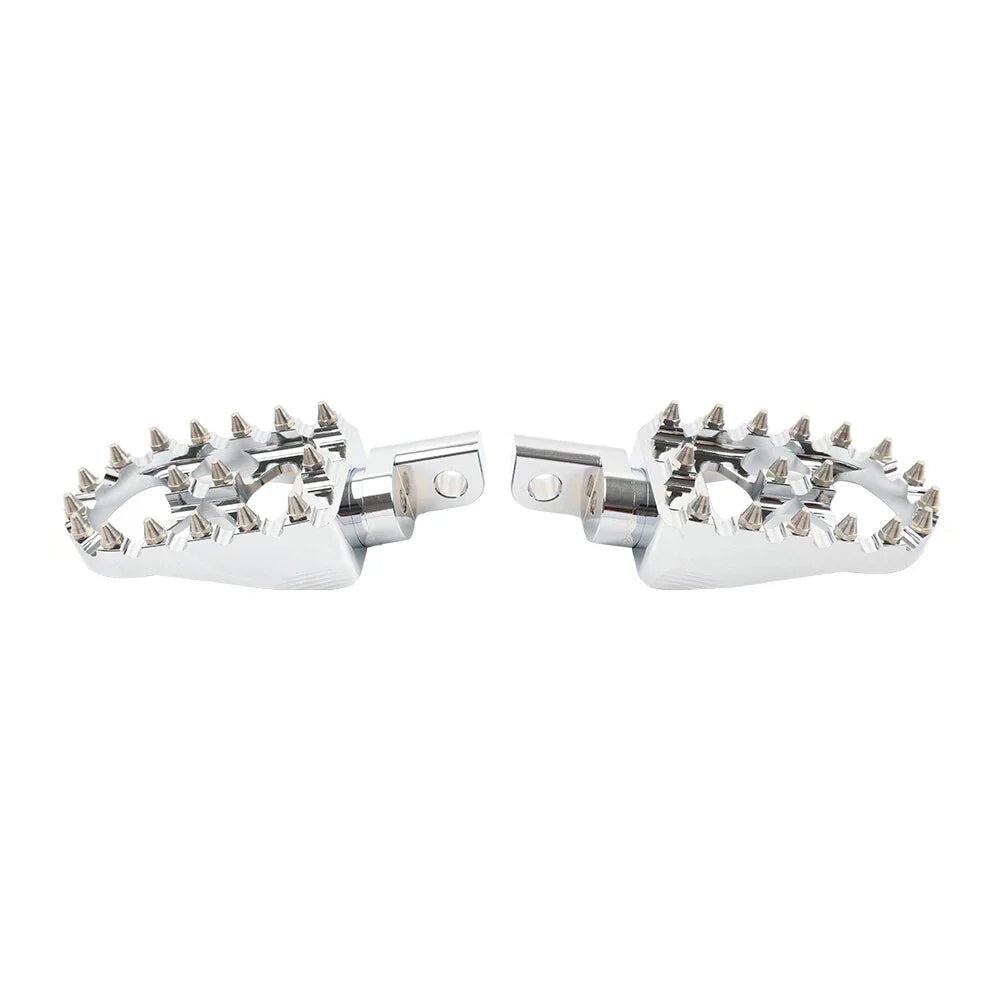MX Style Footrests Foot Pegs for Harley Sportster XL 1200 883 48 72 (2004-2023)