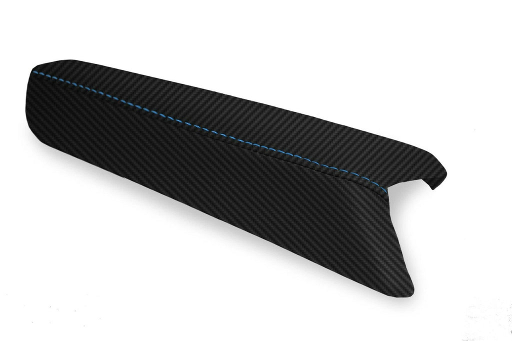 2PC Carbon Fiber Armrest Door Panel Cover for Nissan 350Z (2006–2008)