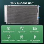 Aluminum AC Condenser for Toyota Prius (2004–2009)